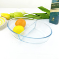 Oval Baking Dish with Divider